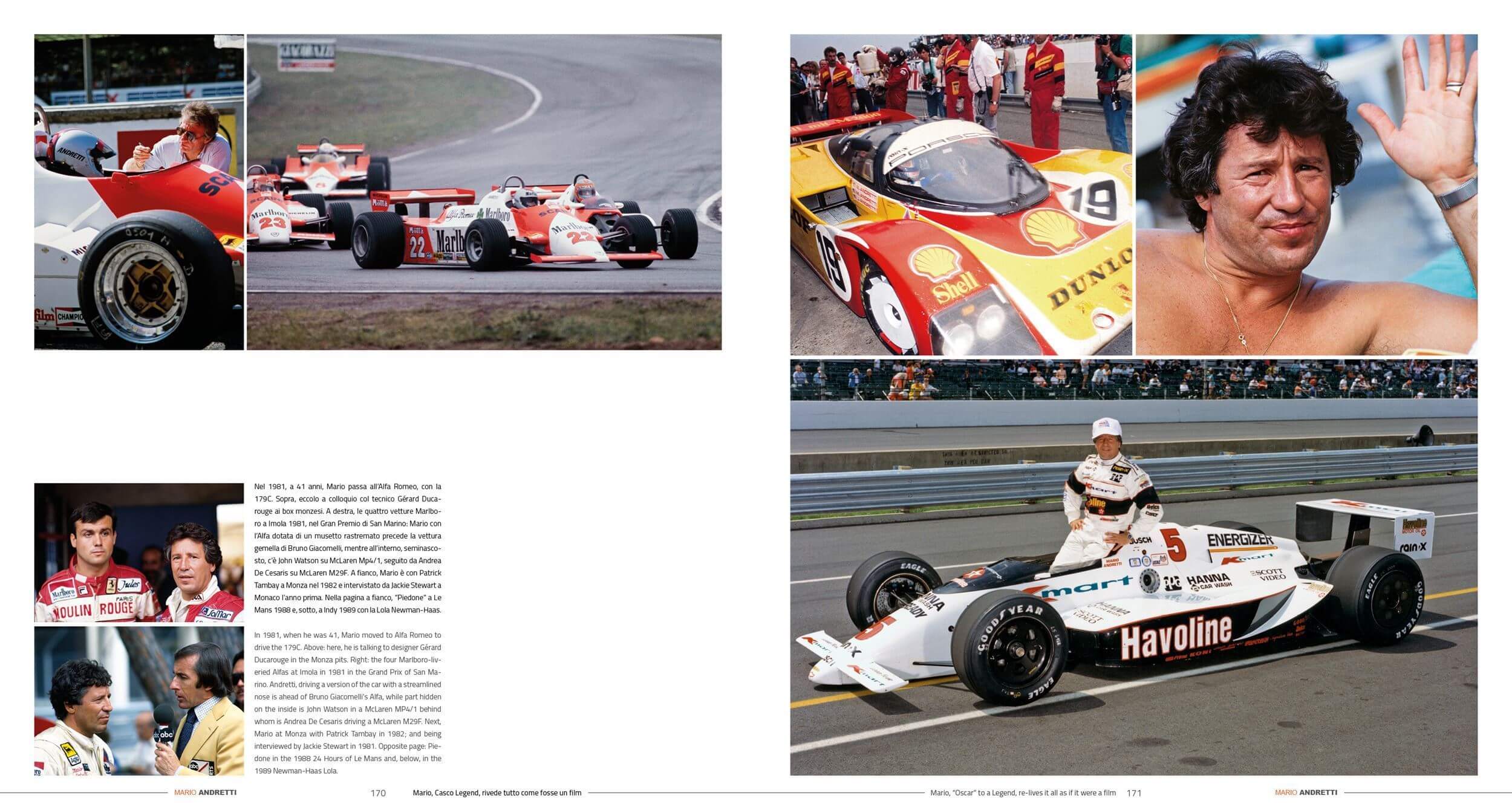 Mario Andretti Immagini Di Una Vita/A Life In Pictures - Copia Firmata Dall'Autore/Signed Copy By The Author! - immagine 7