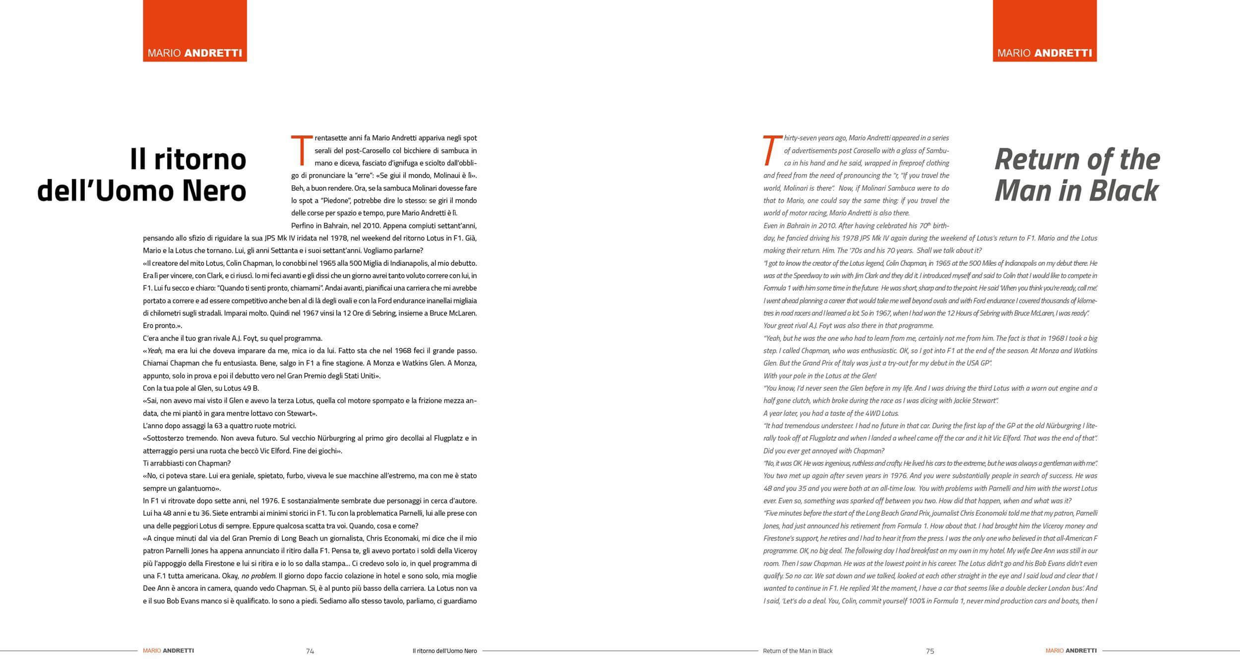 Mario Andretti Immagini Di Una Vita/A Life In Pictures - Copia Firmata Dall'Autore/Signed Copy By The Author! - immagine 5