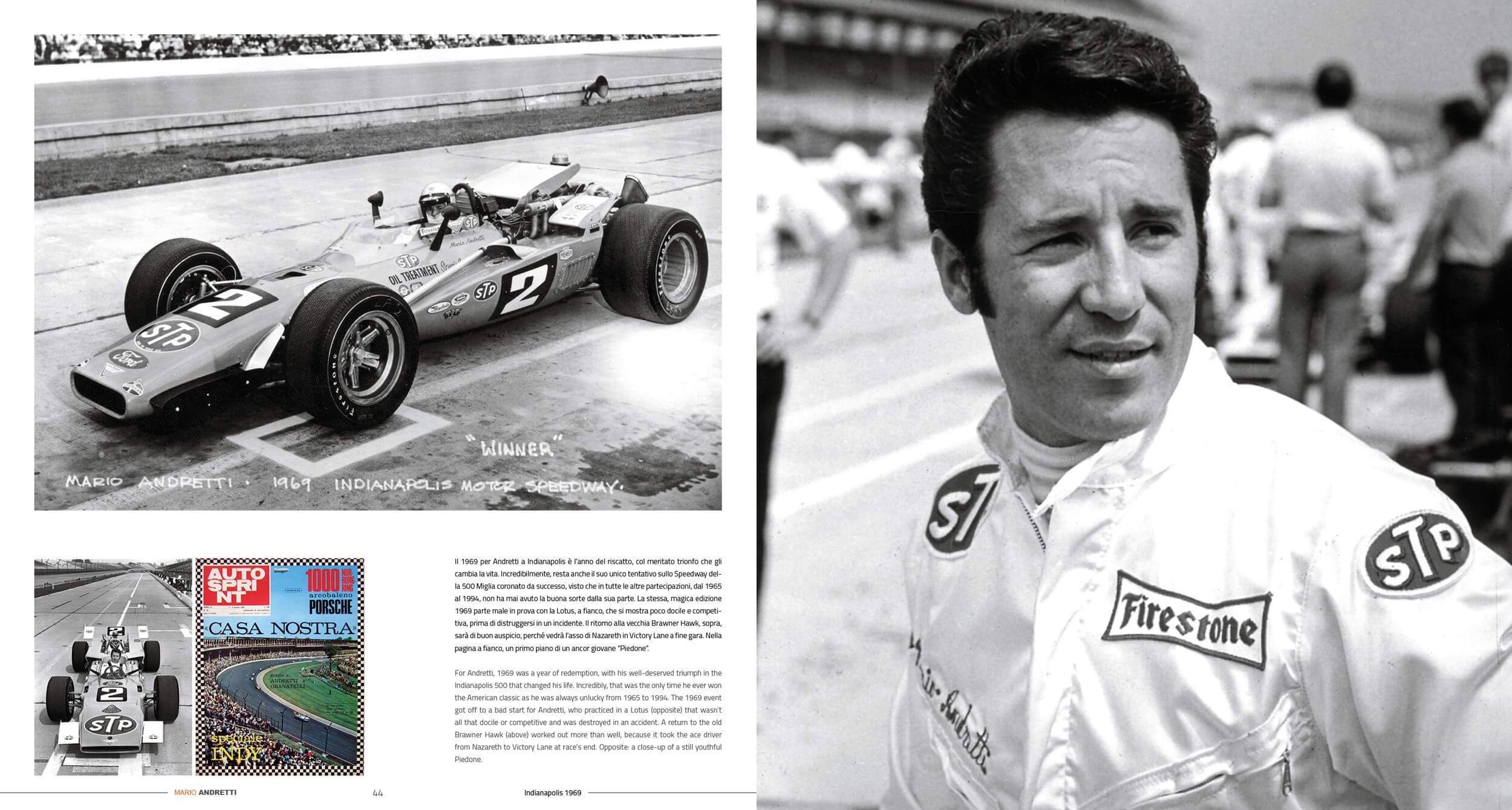 Mario Andretti Immagini Di Una Vita/A Life In Pictures - Copia Firmata Dall'Autore/Signed Copy By The Author! - immagine 3