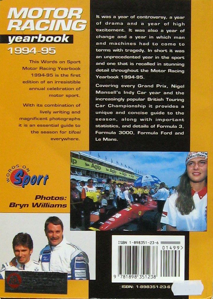 Motor Racing Yearbook 1994-95 - immagine 2