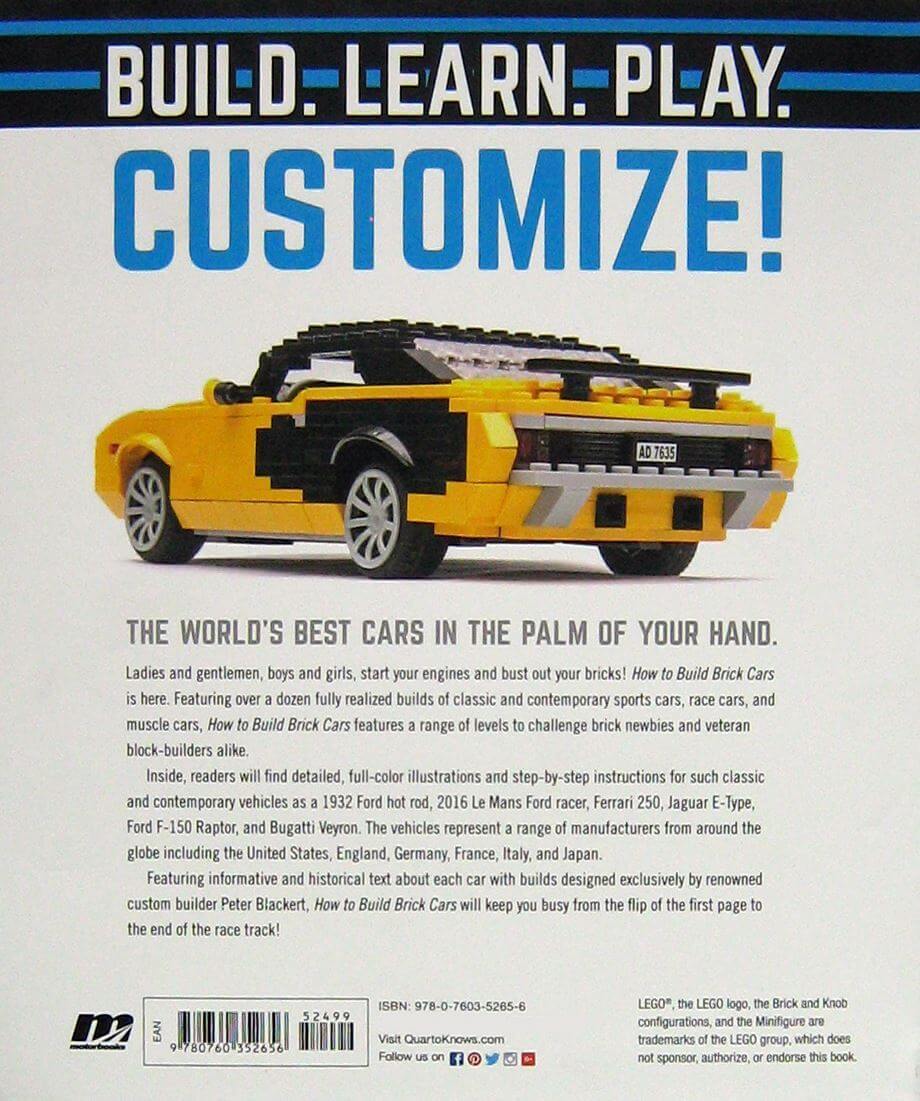 How To Build Brick Cars Detailed Lego Designs For Sports Cars Race Cars And Muscle Cars - Image 2