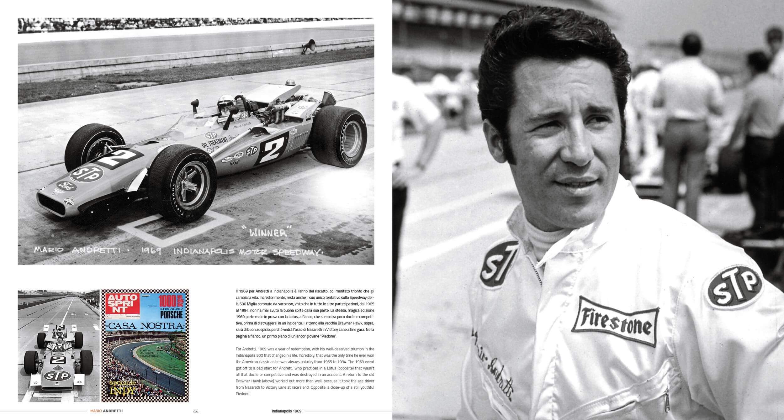 Mario Andretti Immagini Di Una Vita/A Life In Pictures - Image 2