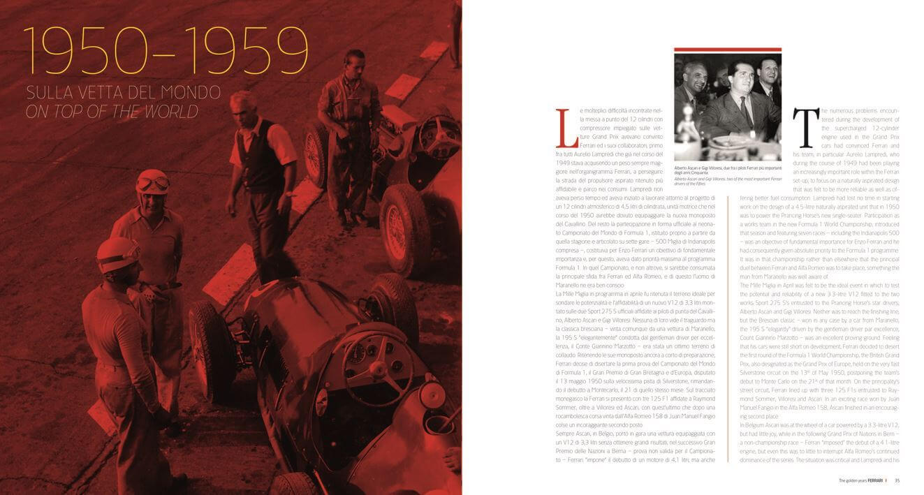 Ferrari Gli Anni D’Oro / The Golden Years 1° Edizione 2017 - immagine 2