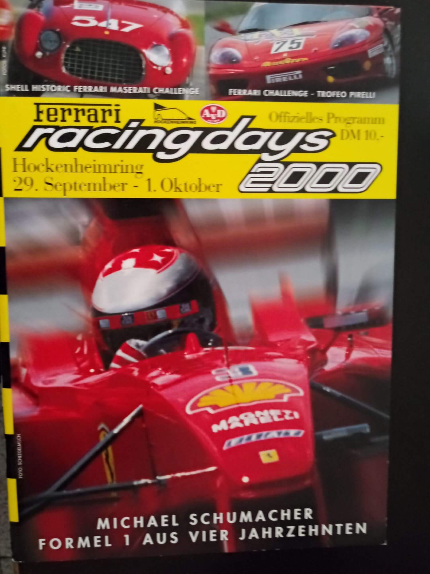 Ferrari Racing Days 2000: Hockenheimring 29 September-1 Oktober