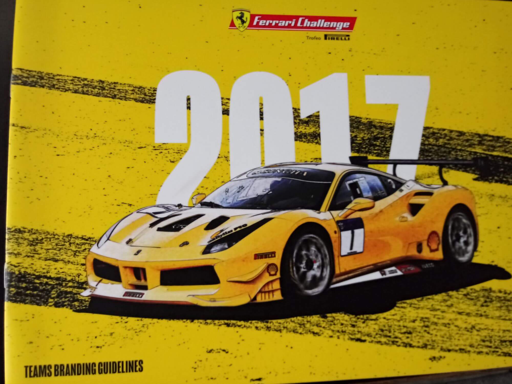 Ferrari Challenge Trofeo Pirelli 2017 Teams Branding Guidelines