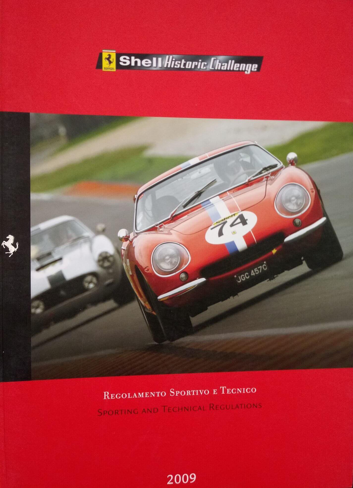 Ferrari Shell Historic Challenge 2009 Regolamento Sportivo E Tecnico