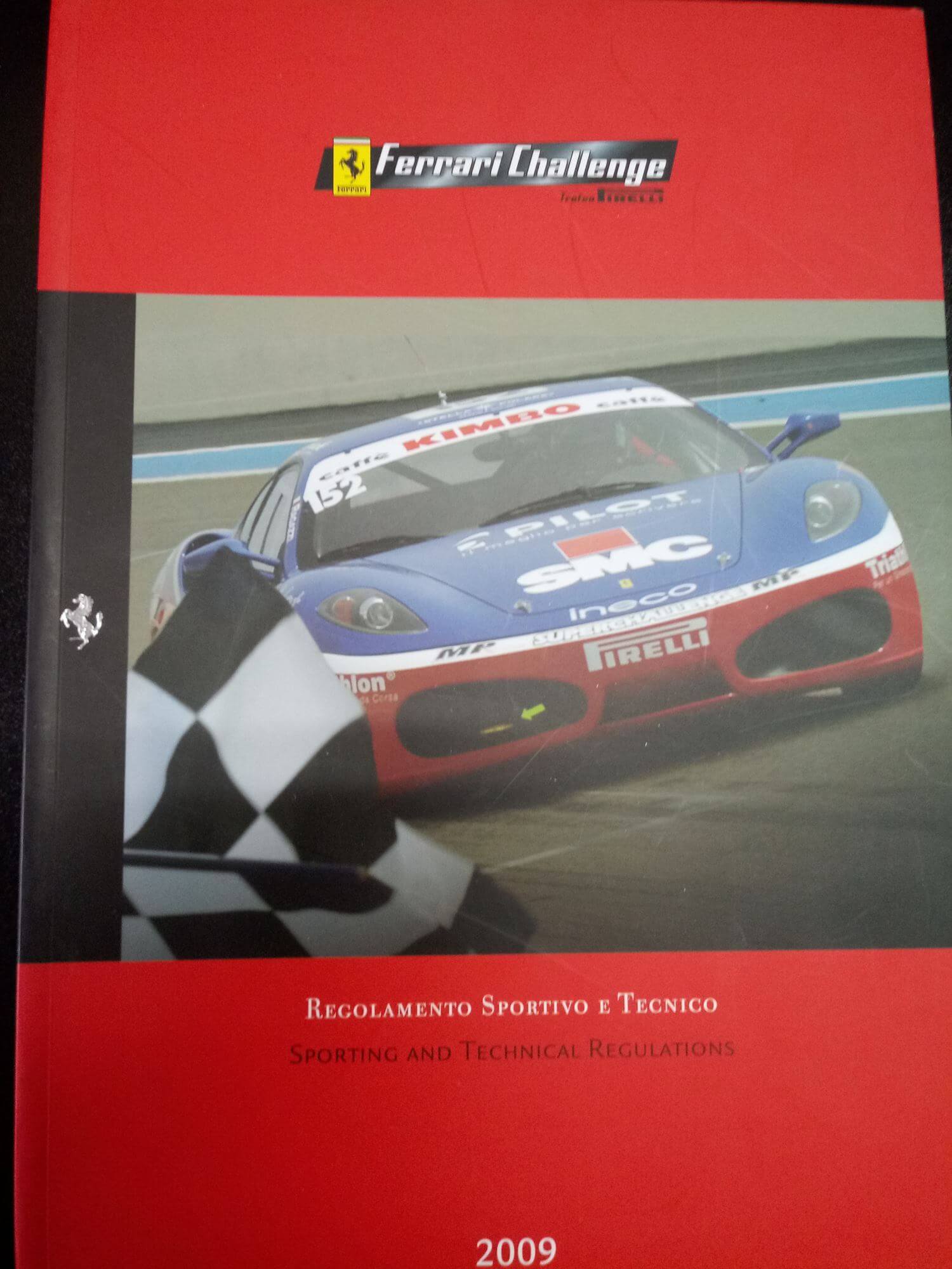 Ferrari Challenge Trofeo Pirelli 2009 Regolamento Sportivo E Tecnico