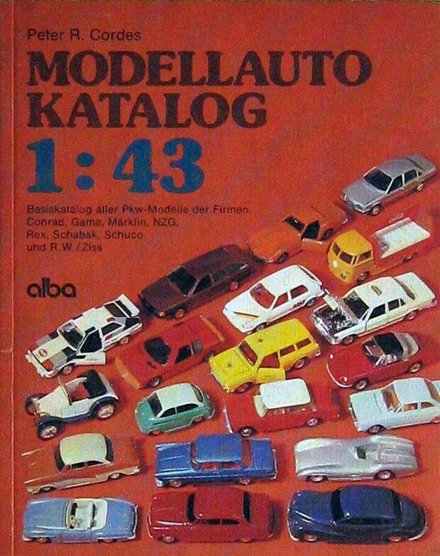 Modellauto Katalog 1:43 Conrad, Gama. Marklin, Nzg, Rex, Schabak, Schuco, R.W./Ziss