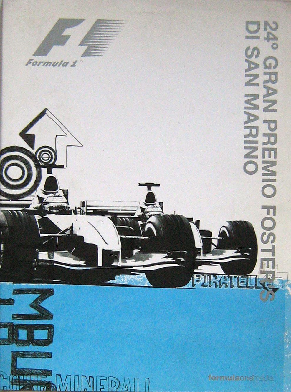 24 Gran Premio Foster'S Di San Marino Imola 23-24-25 Aprile 2004 Press Kit/Dossier Stampa