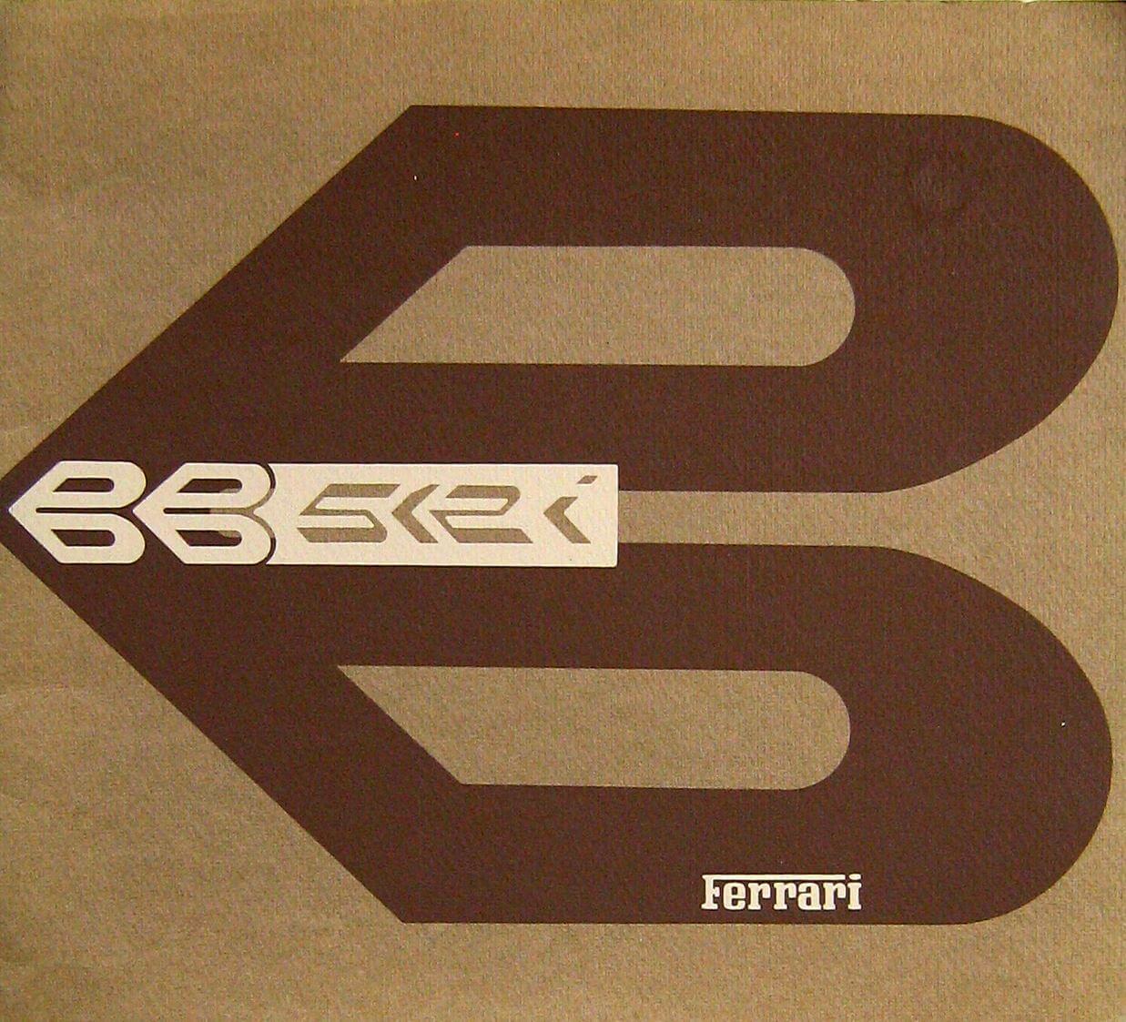 Ferrari Bb 512 I Catalogo Ufficiale (221-81)