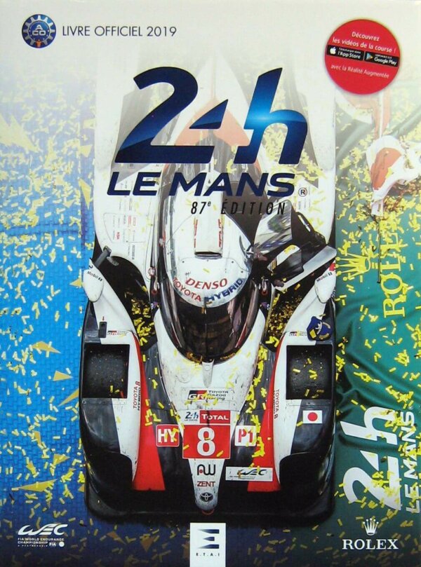 Les 24 Heures Du Mans 2019 Livre Officiel