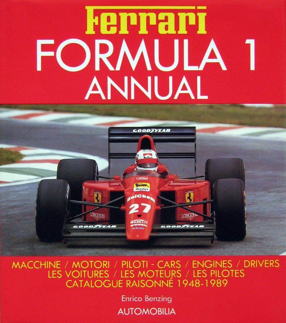 Ferrari Formula 1 Annual 1989