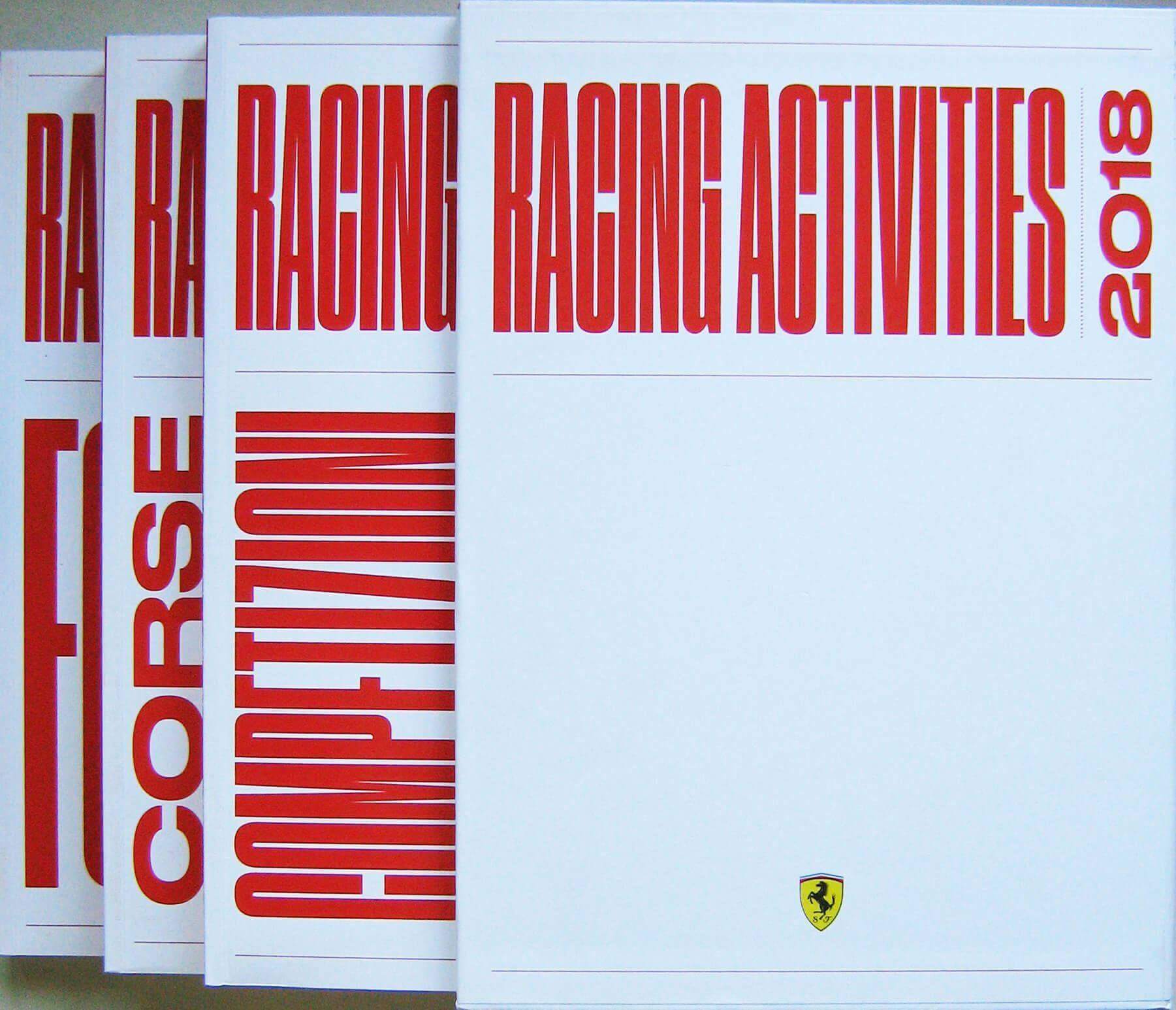 Ferrari Racing Activities 2018 (3 Volumi In Cofanetto)