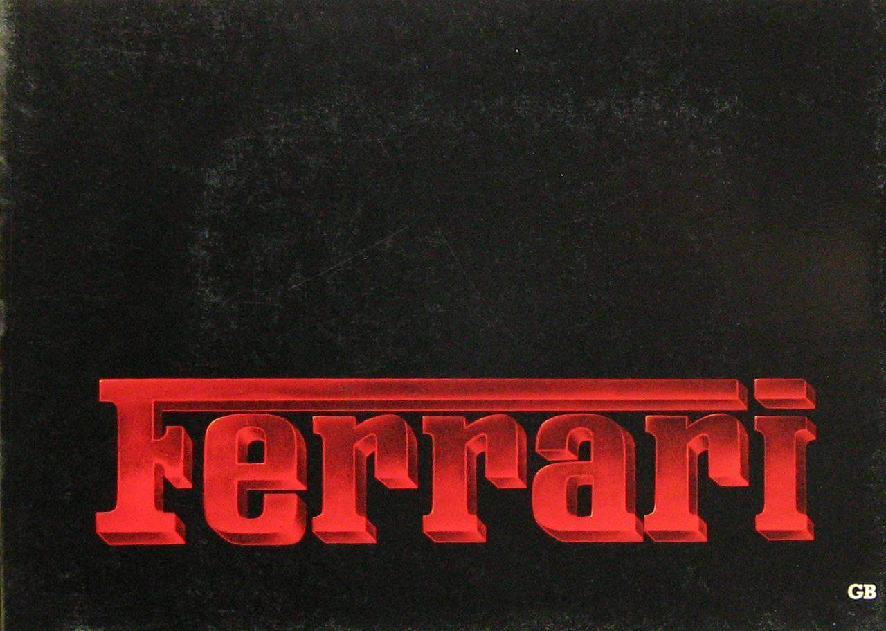Ferrari Novelties 1984 Press Information. Models: Mondial Cabriolet - GTO Testarossa (325-84)