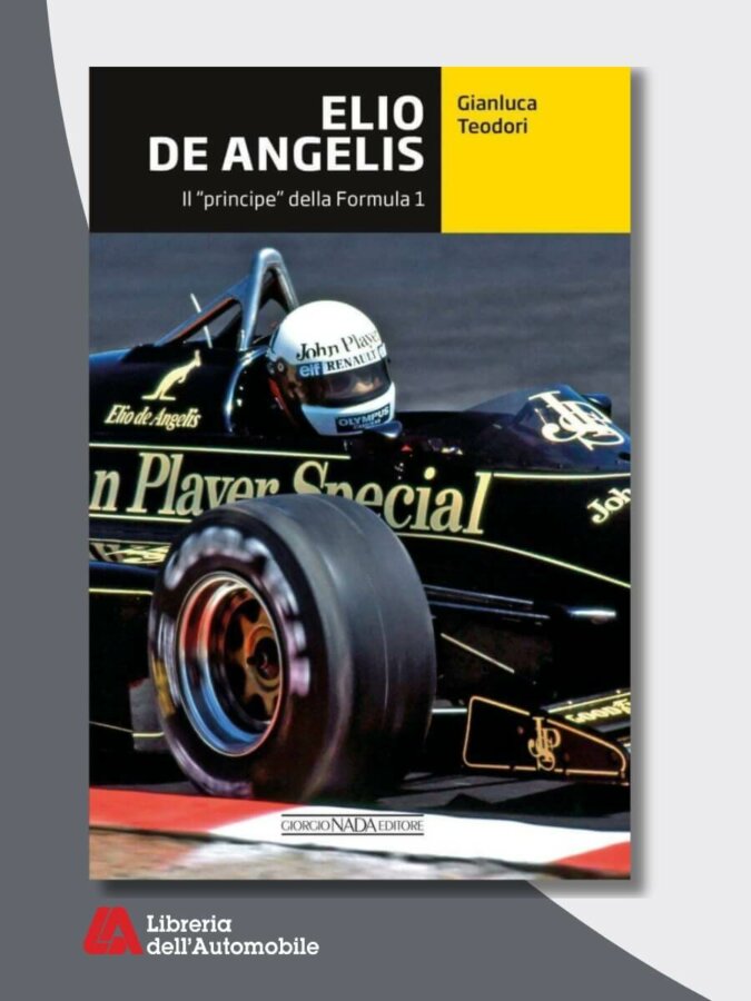 Libri formula 1 sulla carriera e le sfide del pilota italiano Elio de Angelis.
