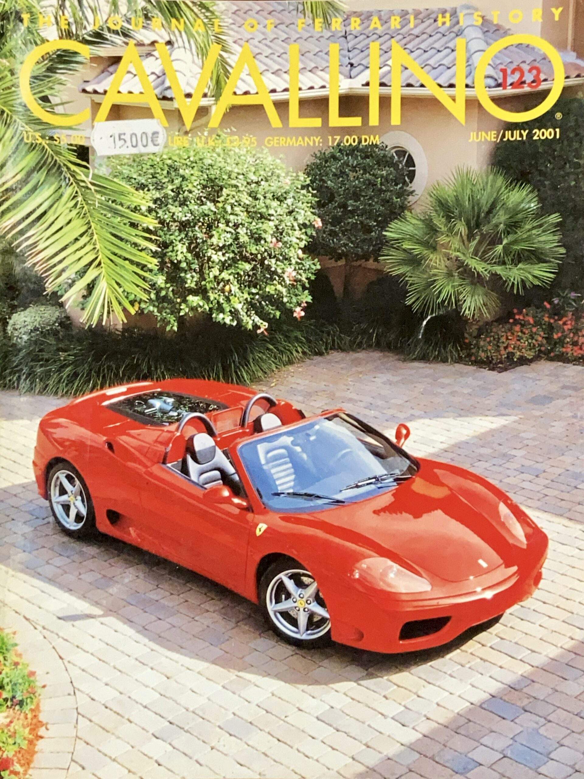 Cavallino The Journal Of Ferrari History N° 123 June/July 2001