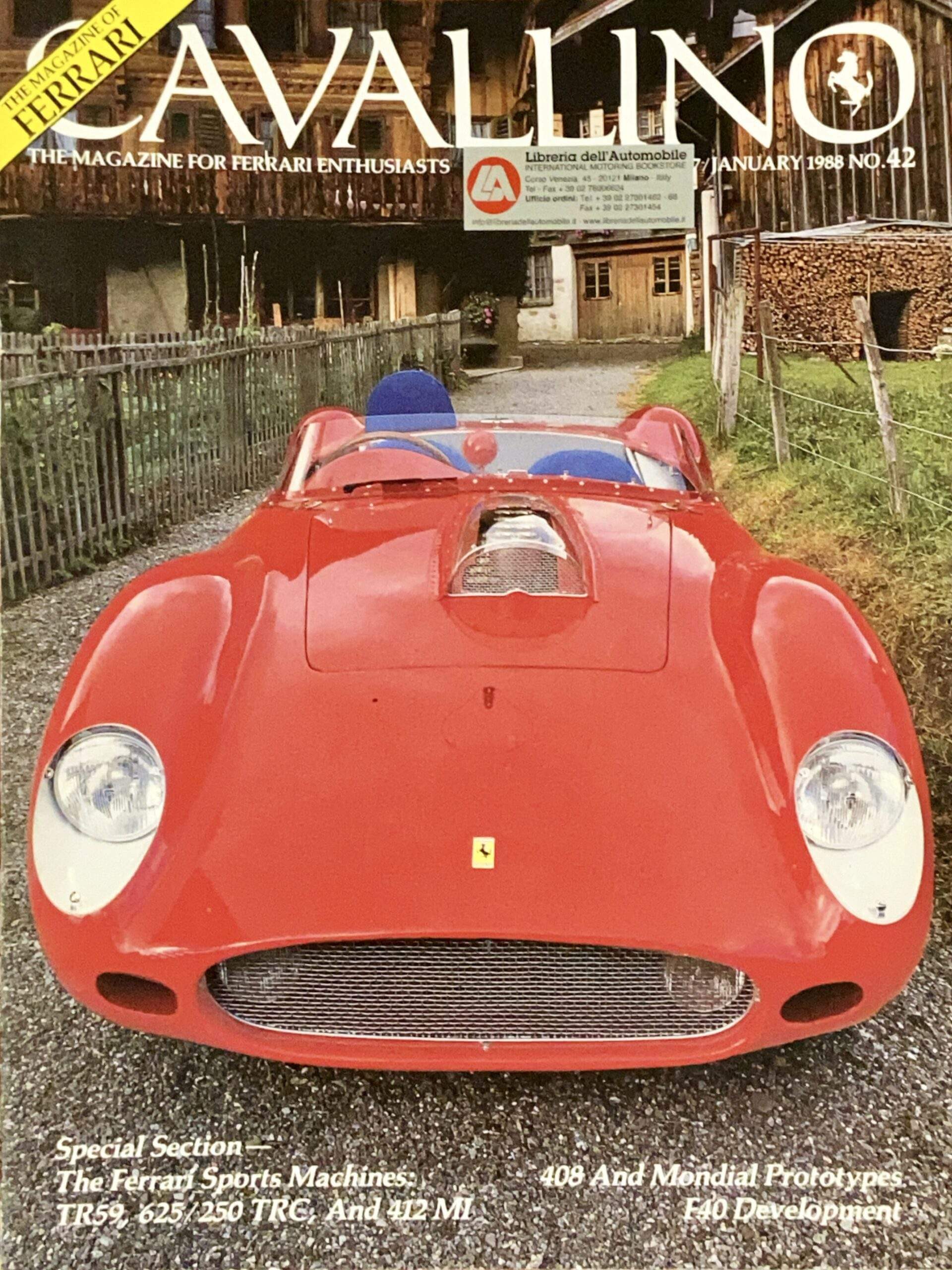 Cavallino Magazine For Ferrari Enthusiasts N.42/1987