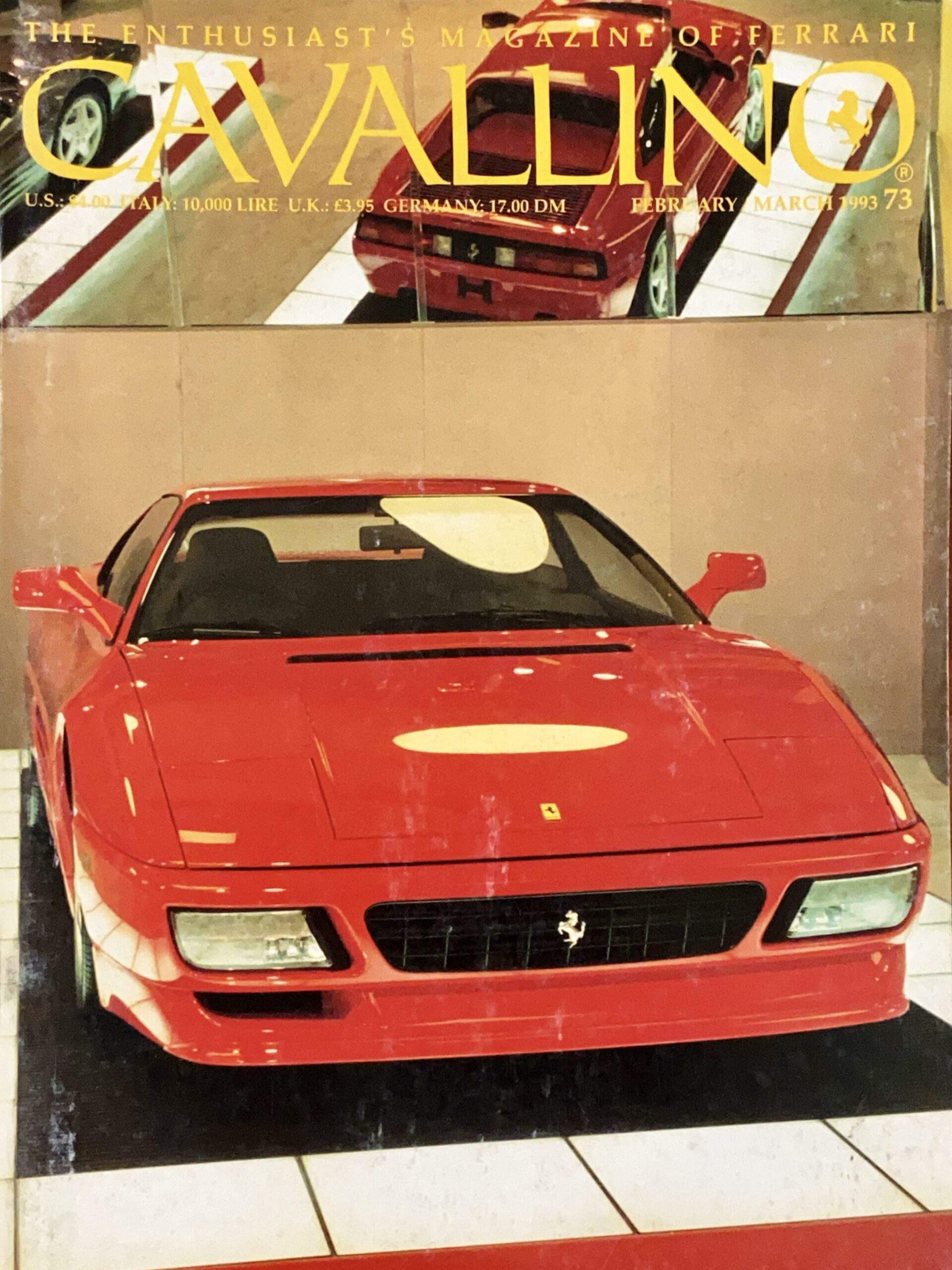 Cavallino Magazine For Ferrari Enthusiasts N.73/1993
