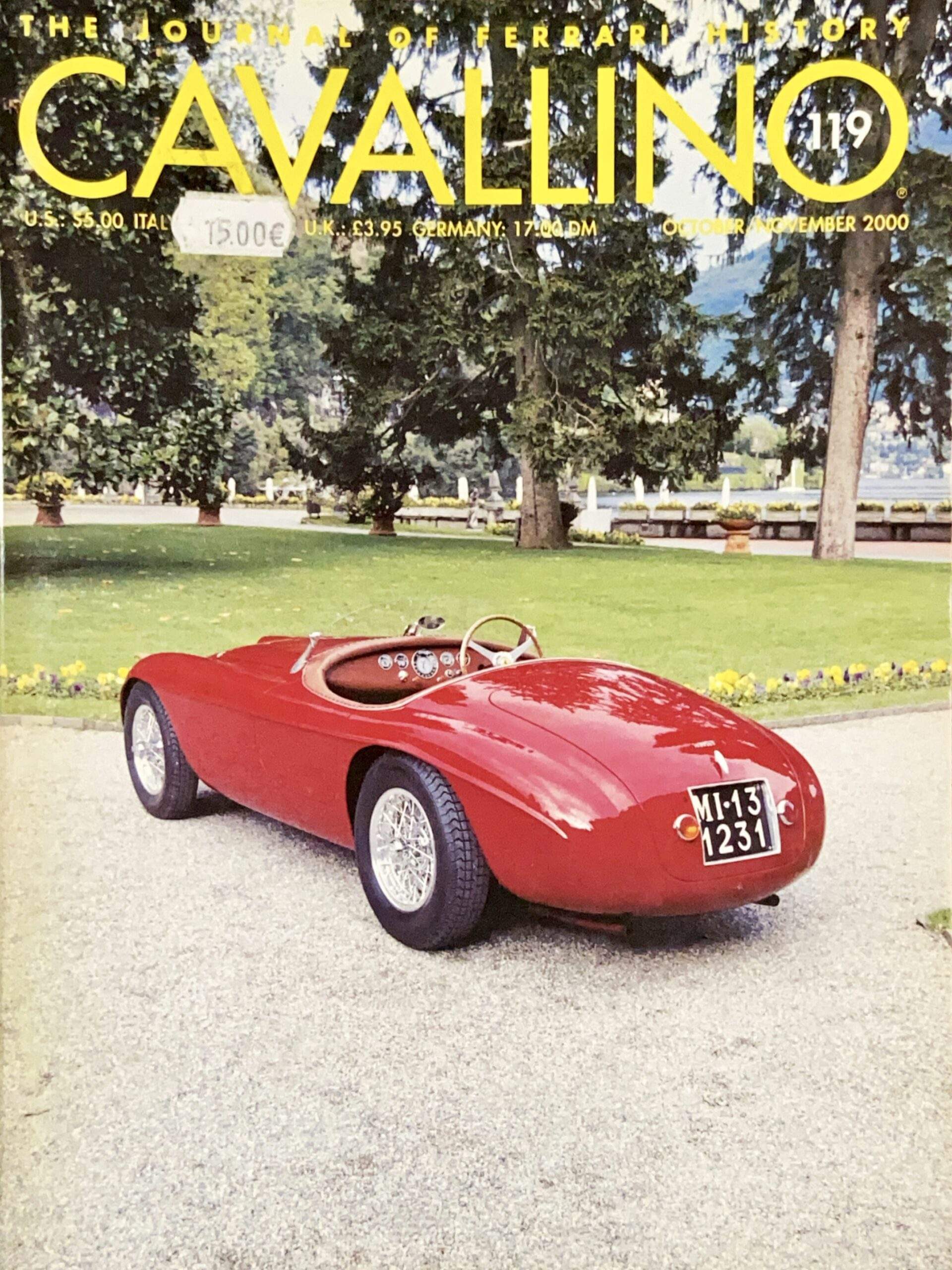 Cavallino The Journal Of Ferrari History N° 119 Oct/Nov 2000