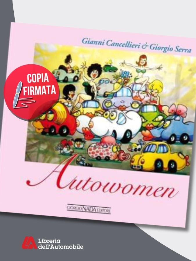 Libri automobilismo su storie e illustrazioni fantasiose che uniscono auto e personaggi femminili