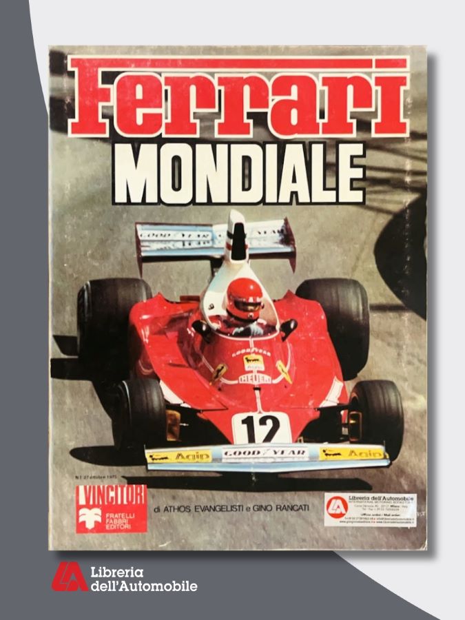 Libri formula 1 sulla stagione 1975 con il titolo mondiale conquistato da Niki Lauda e resoconti di tutte le gare