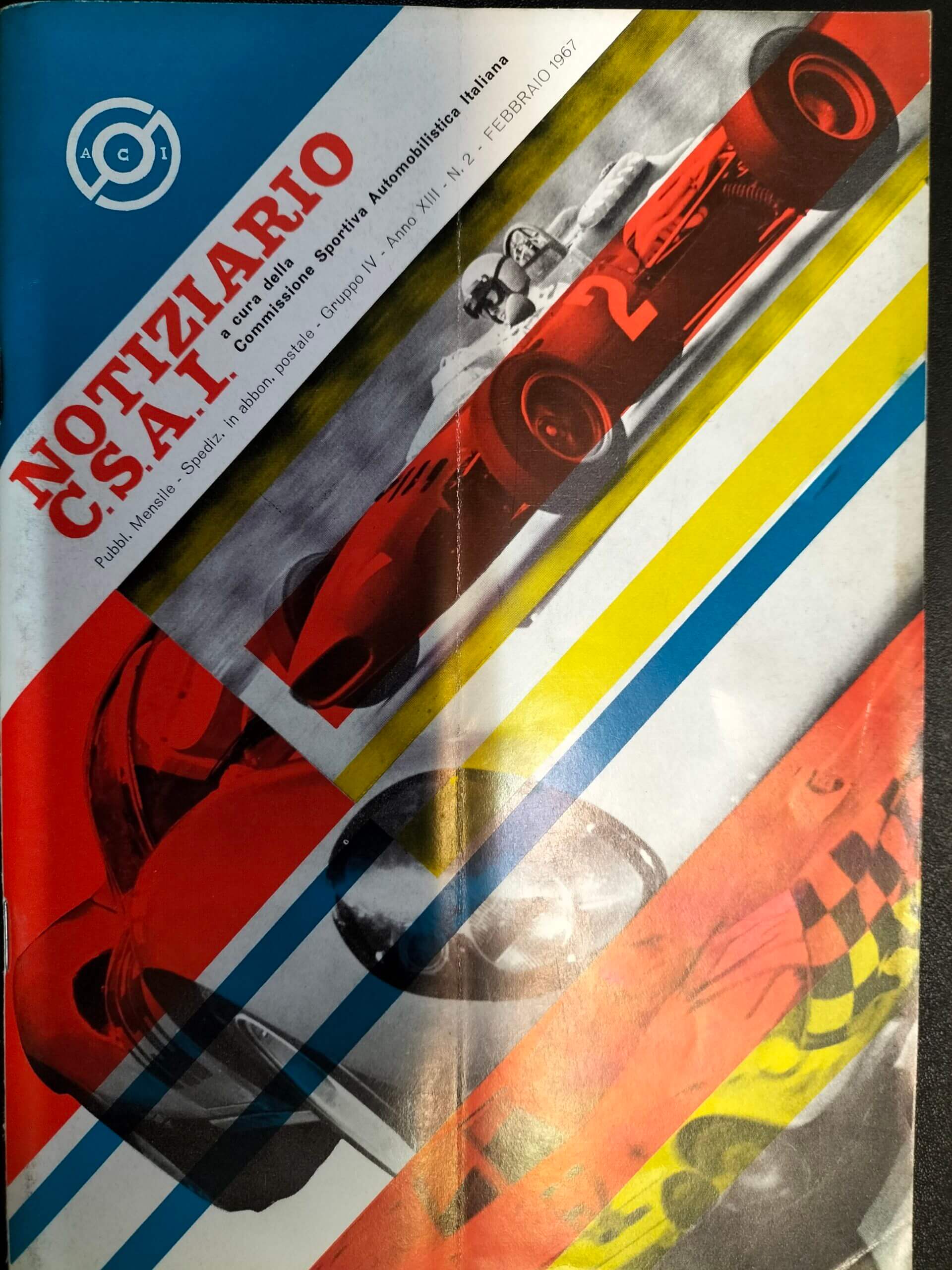 Notiziario CSAI n.2 1967. Tutti Campioni Italiani 1966