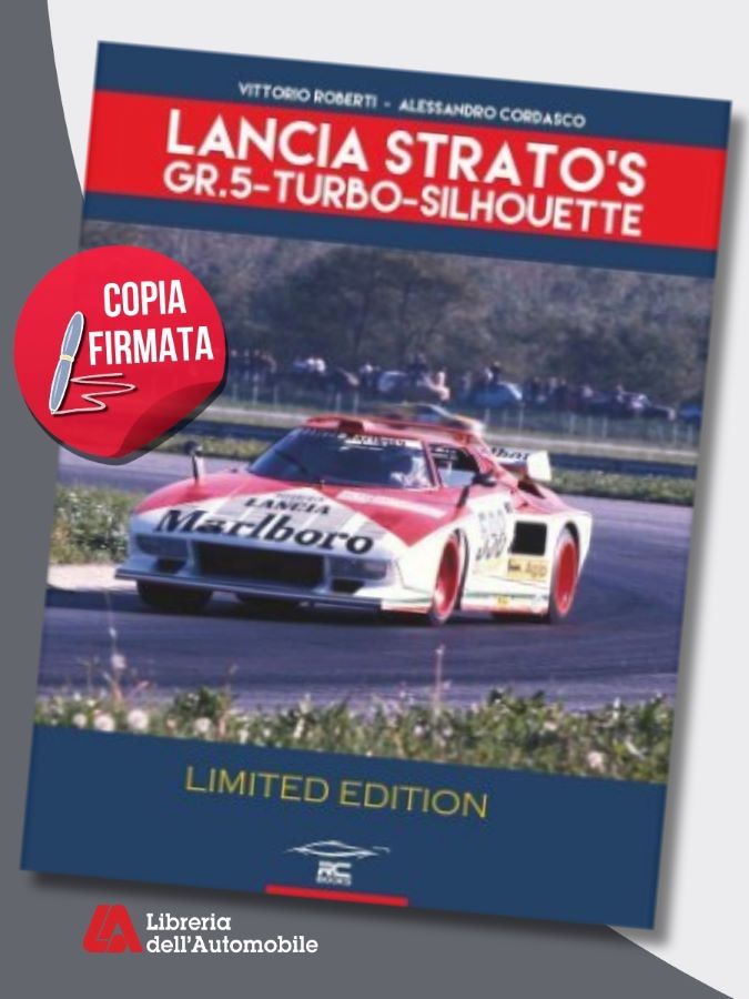 Libri rally sulla Lancia Stratos Gr.5 e le sue versioni vincenti con dettagli tecnici e fotografici