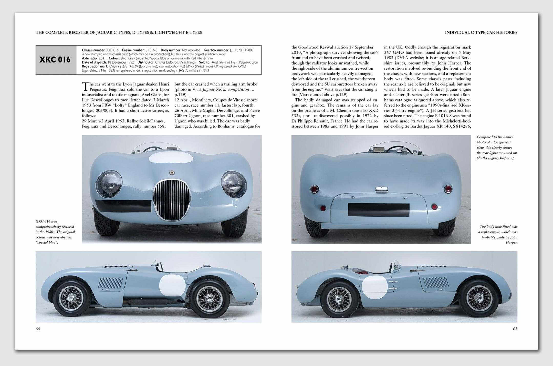 The Complete Register of Jaguar C-Types, D-Types & Lightweight E-Types - Image 2