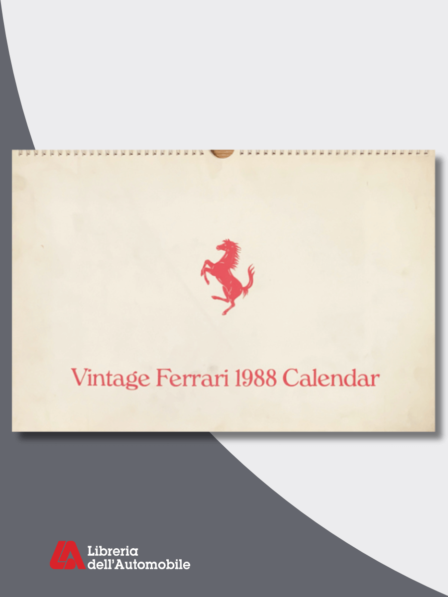 Vintage Ferrari 1988 Calendar