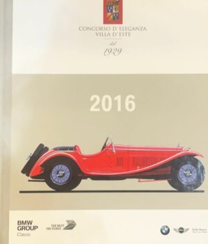 Libri Automobilismo con fotografie delle auto d’epoca al Concorso d’Eleganza Villa d’Este 2016