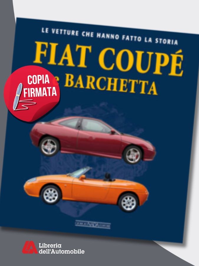 Libri automobilismo che raccontano la storia tecnica e stilistica della Fiat Coupé e della Barchetta