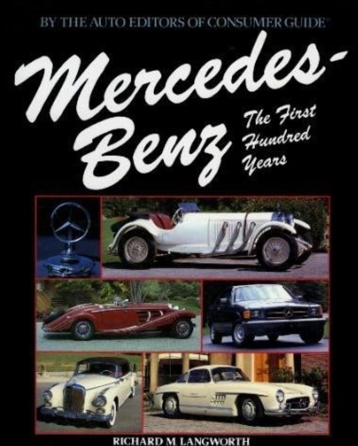 Libri automobilismo sulla storia e i modelli iconici di Mercedes-Benz dal 1886 al 1986