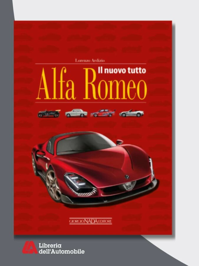 Libri alfa romeo che ripercorre oltre 100 anni di storia e modelli del celebre Marchio italiano.