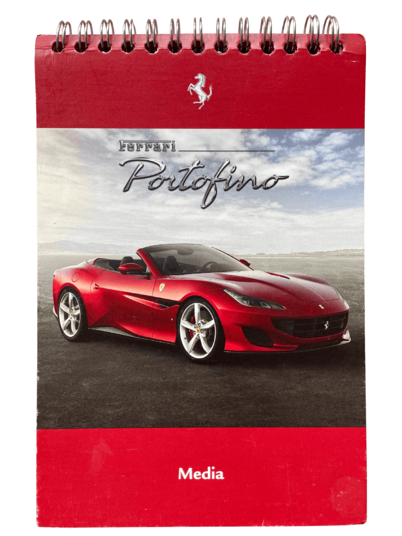 Ferrari Portofino Block Notes. Press Media Kit