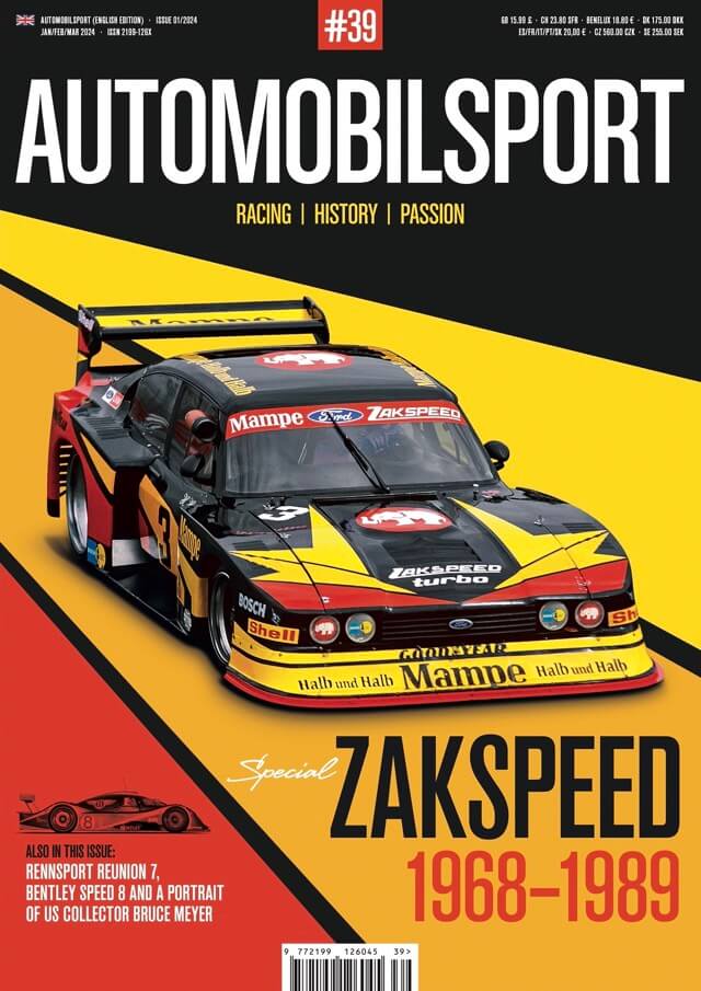 Automobilsport N.39: Zakspeed 1968-1989