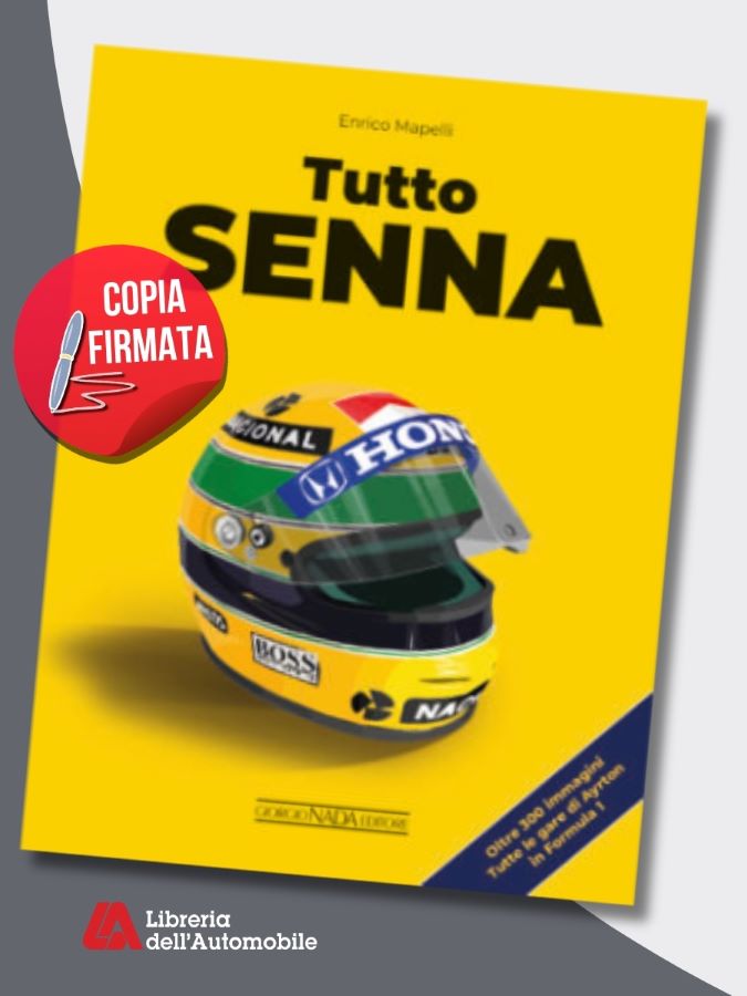 Libri formula 1 che ripercorrono la vita, la carriera e le stagioni di Ayrton Senna gara per gara