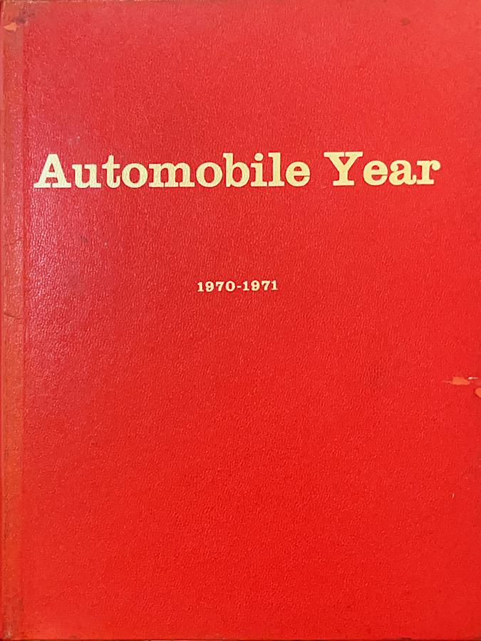 Automobile Year  N.18 1970/1971(senza sovraccoperta)