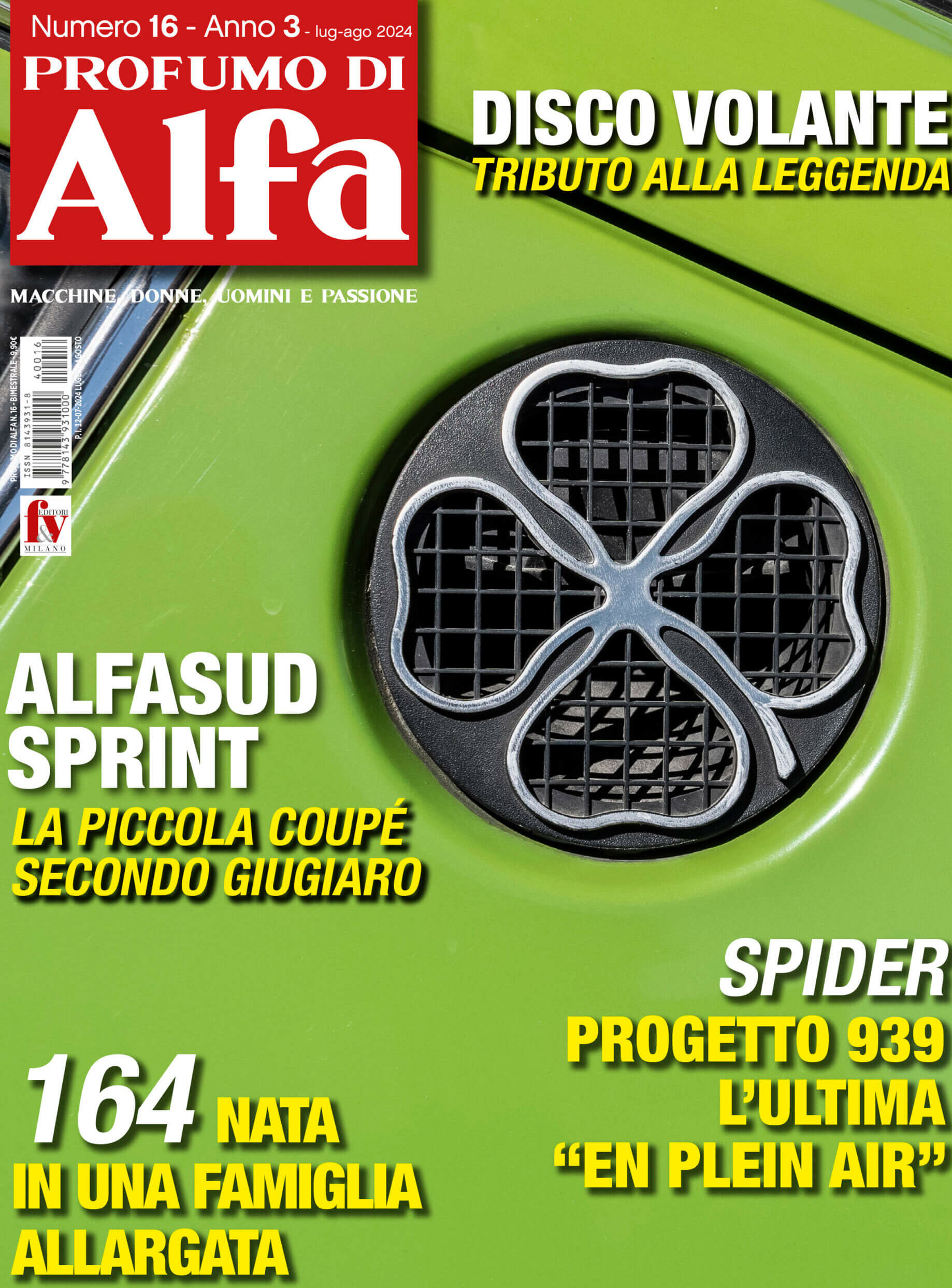 Profumo Di Alfa. Issue 16, Year 3 (July - August 2024)