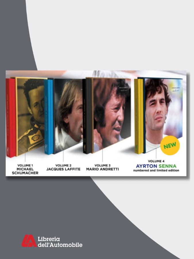 Collezione "By Bernard Asset": Schumacher, Laffite, Andretti, Senna