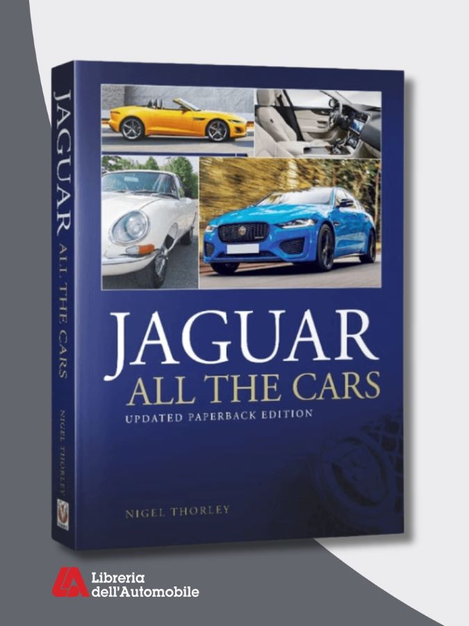 Libreria automobile sulla storia completa e i modelli Jaguar dal 1931 al 2023