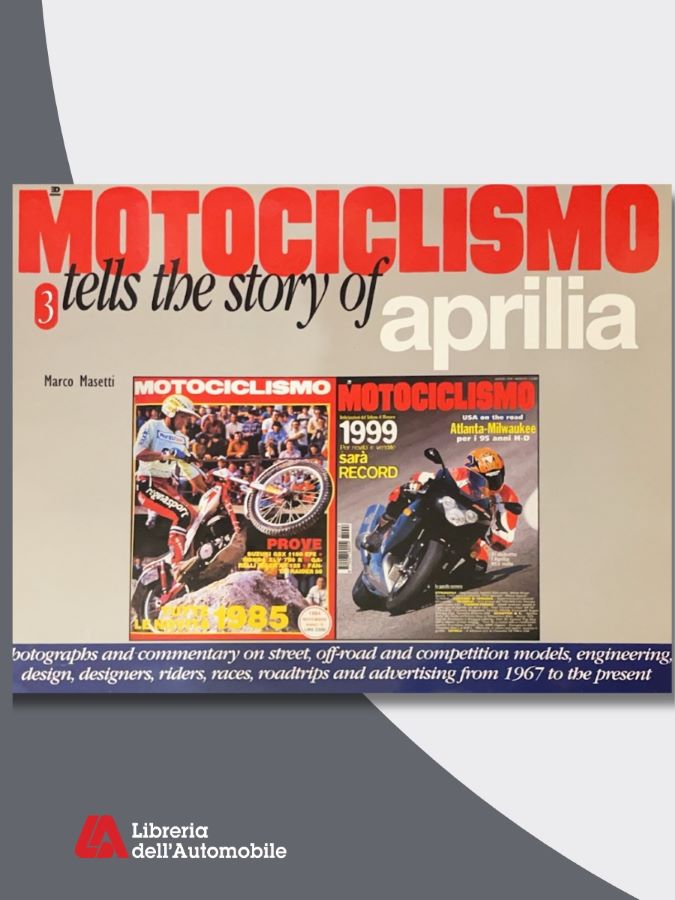 Manuali officina moto sulla storia e i modelli Aprilia dal 1967 al 1998.
