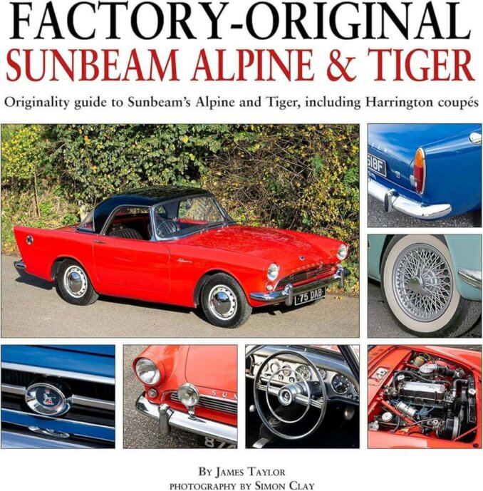 Libri automobilismo sulla Sunbeam Alpine e Tiger con dettagli storici e tecnici per collezionisti e restauratori