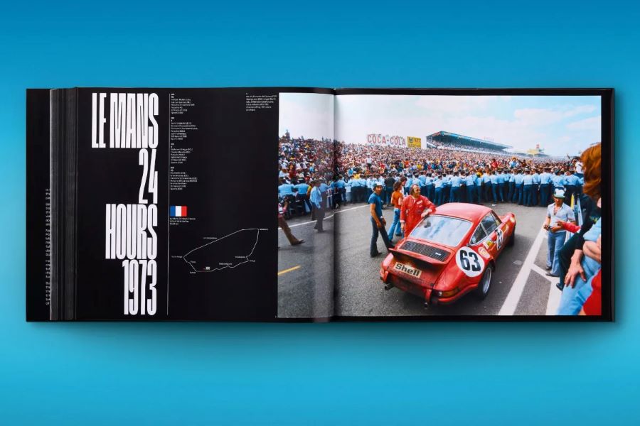 Libri automobilismo sulla storica gara di endurance Le Mans 24 Ore del 1973