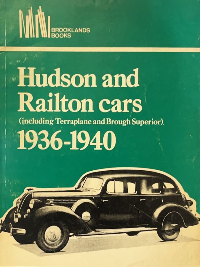 Libri automobilismo che analizza la storia e i modelli Hudson e Railton degli anni ’30