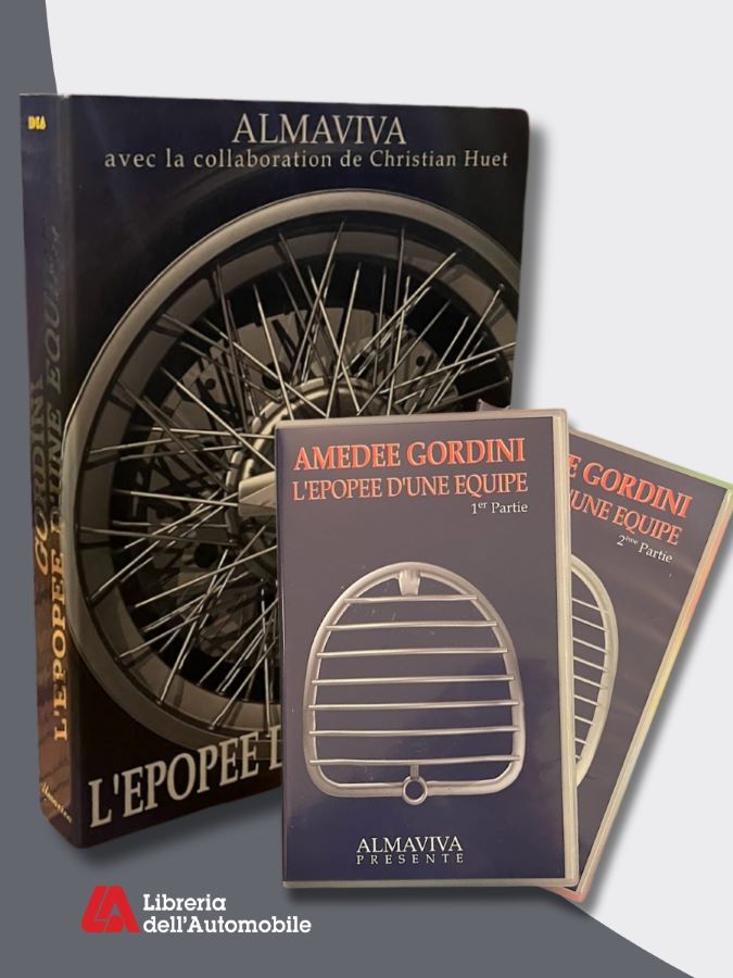 Libri automobilismo sulla storia della scuderia francese Gordini e la sua collaborazione con Renault