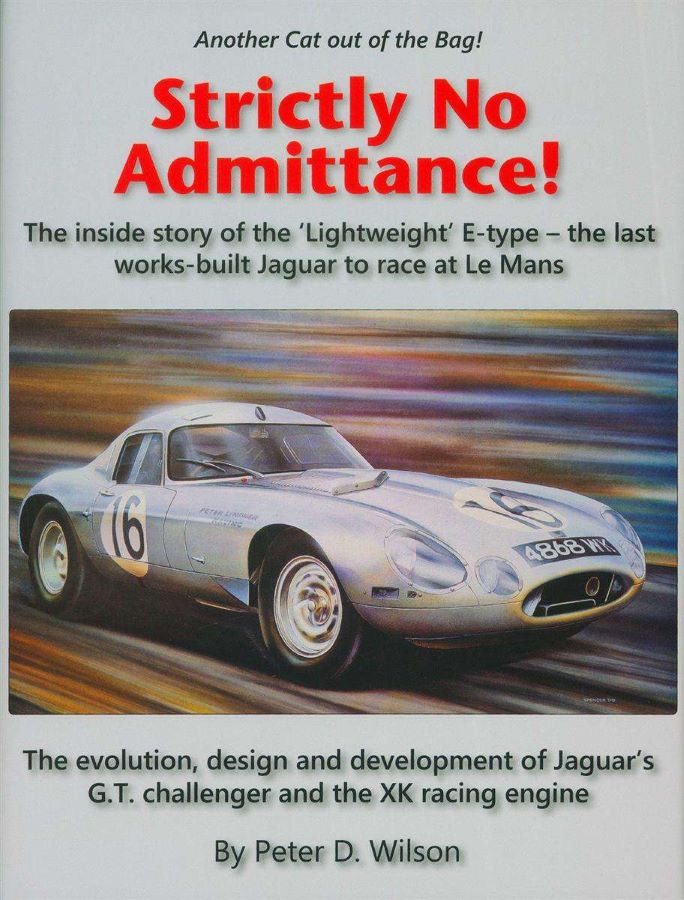 Libri automobilismo sulla Jaguar Lightweight E-Type e il motore XK con dettagli tecnici e storici