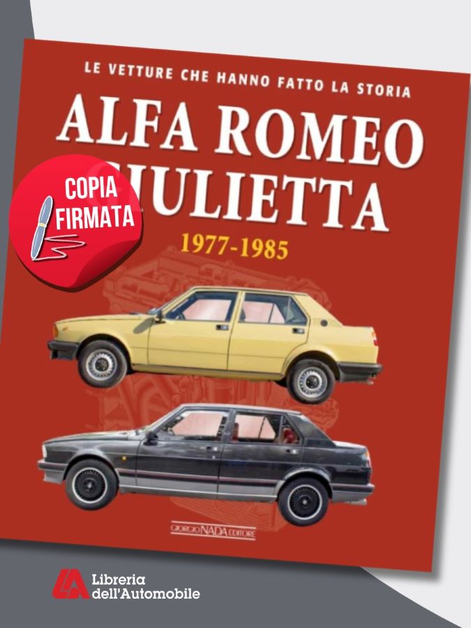 Libri alfa romeo sulla Giulietta 116, la “cuneo sportivo” dalle linee innovative e storia iconica