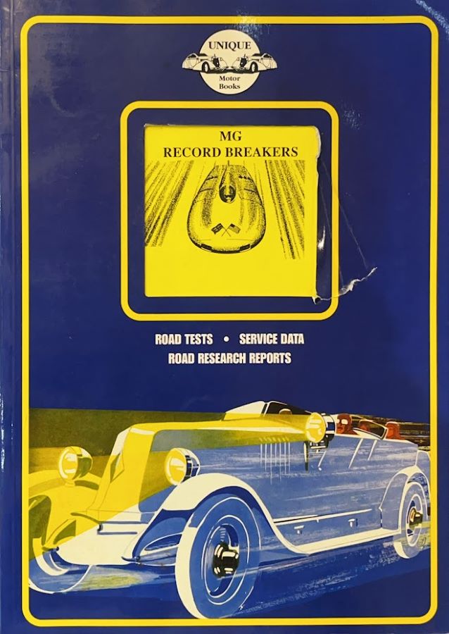 Motorbook con raccolta storica di articoli tecnici e prove su strada da riviste internazionali