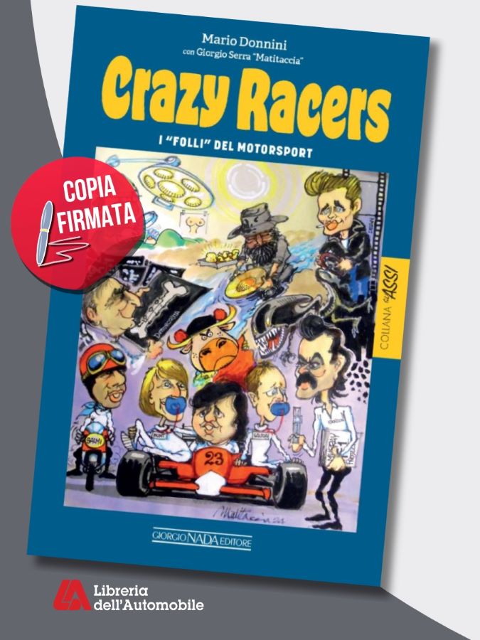 Libri formula 1 con storie insolite e ritratti di piloti e protagonisti del motorsport anni ’70-’90.