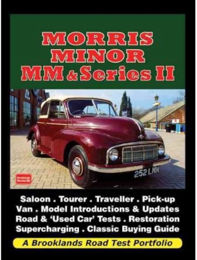Libri automobilismo sull’evoluzione e i successi dei modelli Morris Minor dal 1948 al 1956